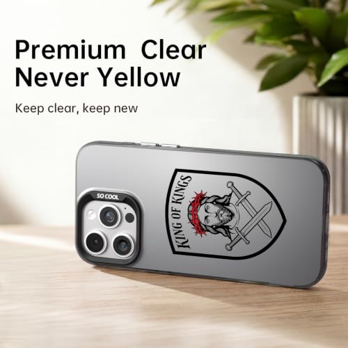 for iPhone 13 Pro Case, Jesus Swords Pattern Design Soft TPU Shockproof Protective Phone Cover, Slim Fit with 1mm Raised Screen & 2mm Raised Camera Edge Protection for Women Men Girls(iPhone 13) by ILFINDYOU - Used condition - Image 6