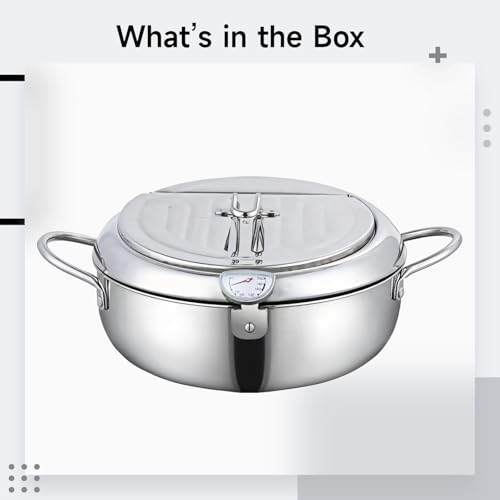 Friteuse japonaise Tempura induction et gaz en inox pour frites et poissons - 4