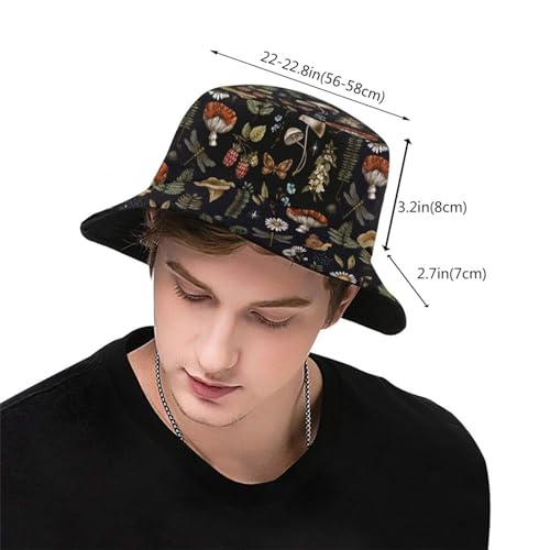 Sombrero estilo Bucket unisex plegable y transpirable miniatura 3
