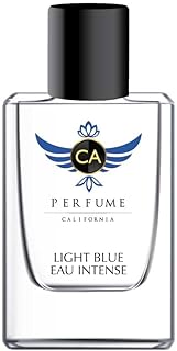 CA Perfume Impression of Dolce & Gab Light Blue Eau Intense For Men Replica Version Fragrance Dupes Concentrated Long Lasting Eau de Parfum Spray Refillable Atomizer Bottle 1.7 Fl Oz/50ml-X1
