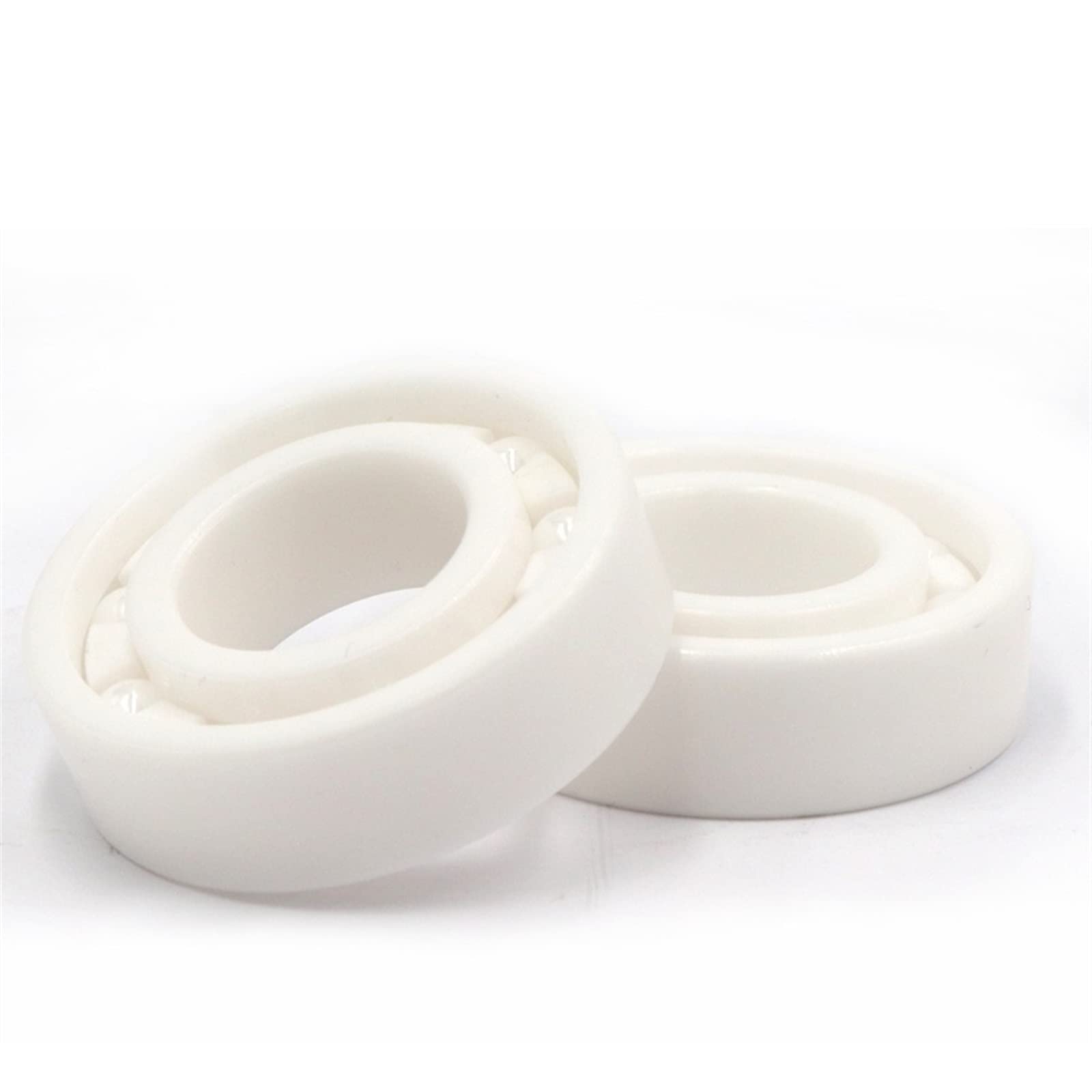 1 pièces ZrO2 Zircone Roulements À Billes En Céramique 6200 6201 6202 6203 6204 6205 6206 6207 6208 6209 6210 (Size : B, Color : 6210 50x90x20)