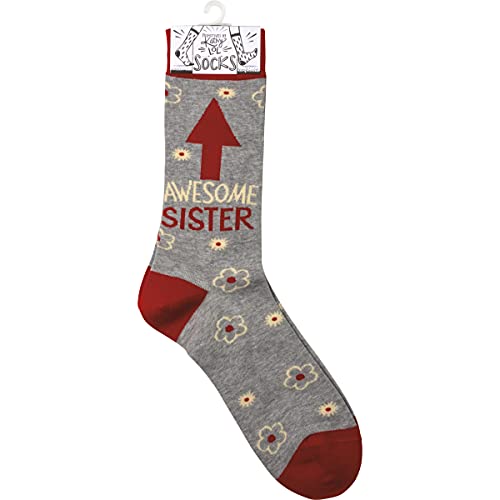 Primitives By Kathy Socks - Awesome Sister, One Size #TOP3