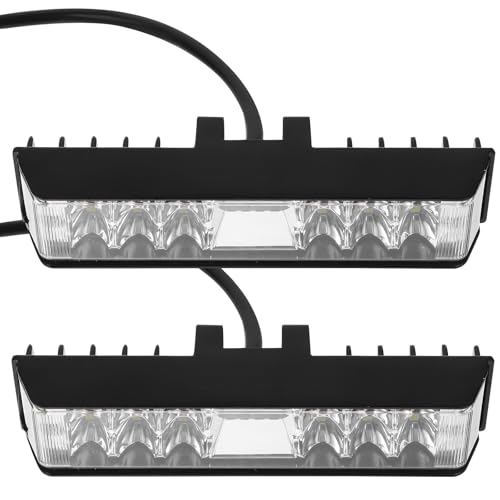 Foco de doble hilera con luces LED auxiliares y modo luz de advertencia vial