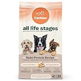 Canidae All Life Stages Multi-Protein Recipe with Chicken, Turkey, Lamb, and Fish – High Protein Premium Dry Dog Food for All Ages, Breeds, and Sizes– 40 lbs.