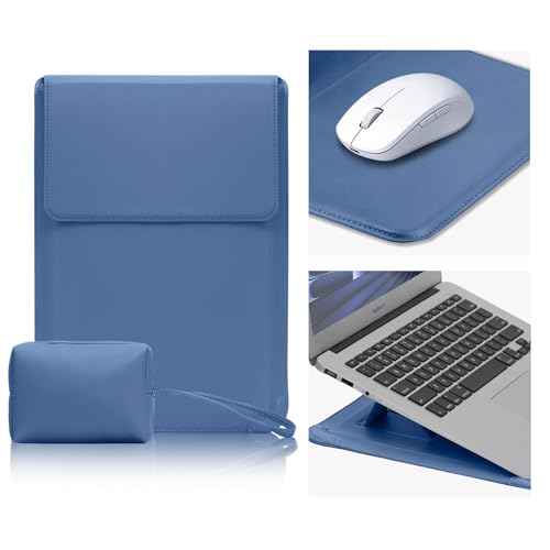 Funda estuche para portátiles con soporte ergonómico y bolsa de accesorios