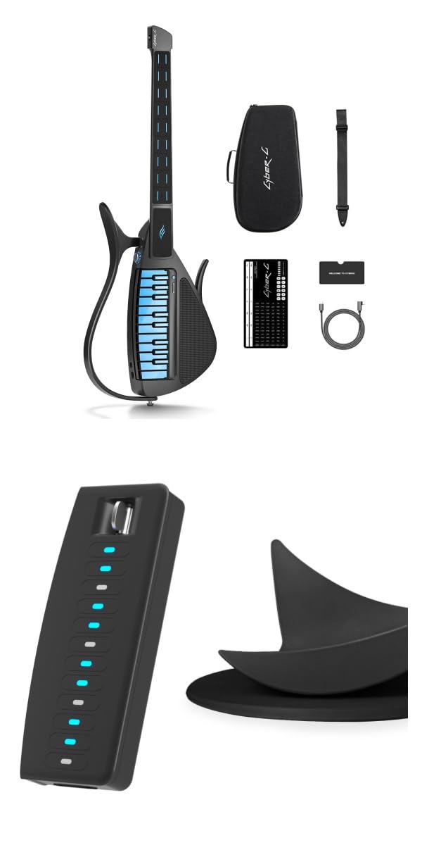 Enya CYBER-G guitare smart avec son module médiator interactif - 8