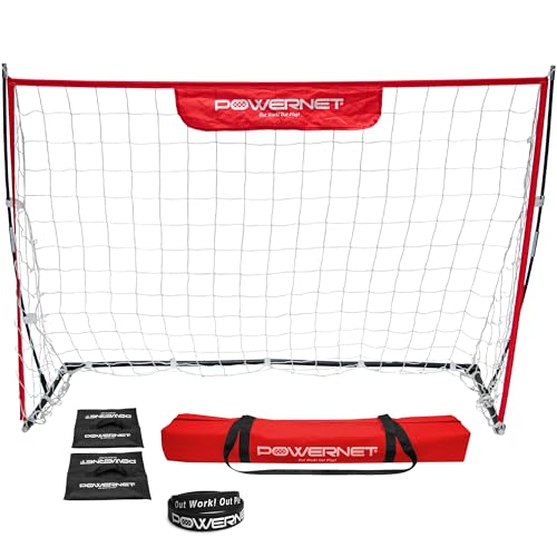 But de football PowerNet compact pour résoudre le manque d'espace intérieur