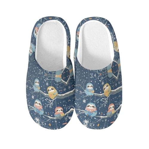 Chaussons en coton paresseux de type pantoufles d'intérieur unisexes en taille XXL