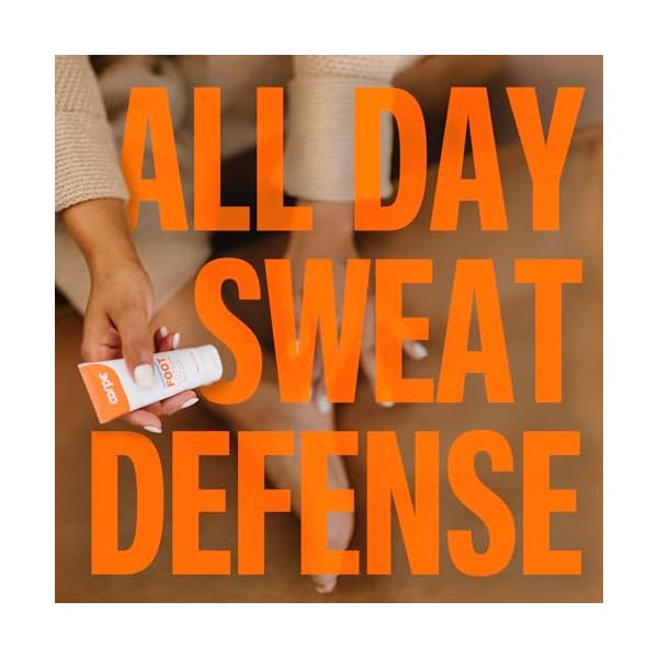 Carpe Sweat Absorbing Foot Lotion & Foot Exfoliating Scrub Regimen - A Total Solution for Sweaty Smelly Feet