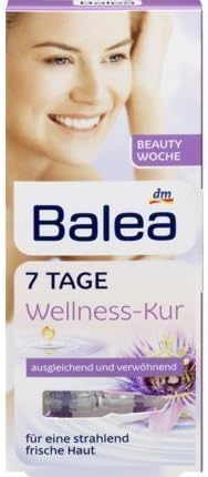 Balea Wellnes Treatment 7 DAY [Pack of 6 (6X7X1 ML)