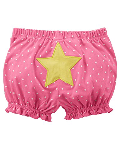 Carter's Baby Girls 2 Pc Cotton Shorts Set Totally Awesome Star on Behind (3M)