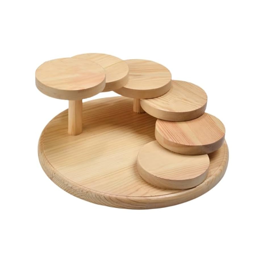 立体盛込 階段 5段 対面型　　　　　　鮨盛　台　　材質　檜 立体盛込 階段 5段 対面型 鮨盛 台 材質 檜