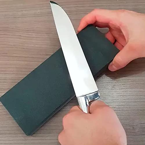 Pedra para Afiar Dupla Face Suprema, Brinox, Cinza, 20 x 5 cm