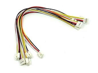 SeeedStudio Grove - Universal 4 Pin Buckled 20cm Cable 5 PCs Pack