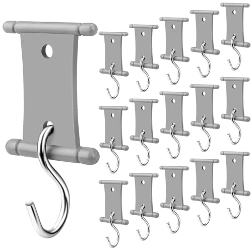 Homgaty Kederleiste Haken 16 Set RV Markisenhaken für Kederschiene 5/6mm und 7/8mm Camping Markisen Haken Kederschiene Zubehör für Wohnmobil Wohnwagen Camping Zelt