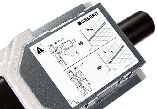 Geberit 154.152 Set Installazione Canalette Cleanline 60 Per Altezza Massetto 65-90Mm - 3