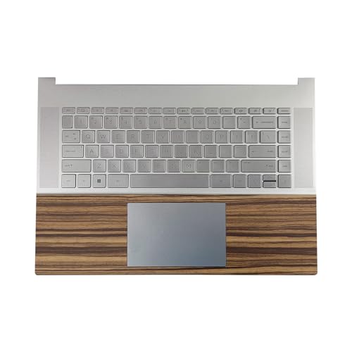 Image of Gaming Skin Compatible with HP Envy x360 16 inch (2023) - Dark Zebra Wood - Premium 3M Vinyl Protective Wrap Decal Cover - Easy to Apply | Crafted in The USA by MightySkins