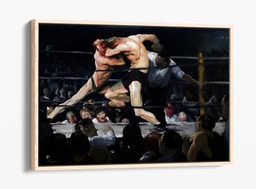 Toile George Bellows Stag at Sharkey's pour sublimer la décoration murale de votre salon