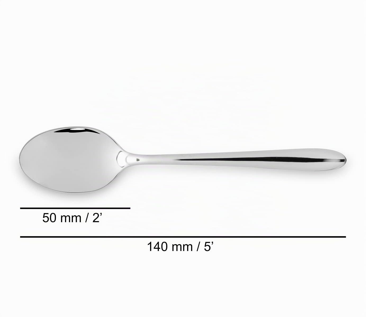 ARCOS Set di Posate da Tavola 24 Pezzi – Servizio Completo per 6 Persone con 6 Cucchiai, 6 Coltelli, 6 Forchette e 6 Cucchiaini da Dessert – Colore Argento, Serie Berlino