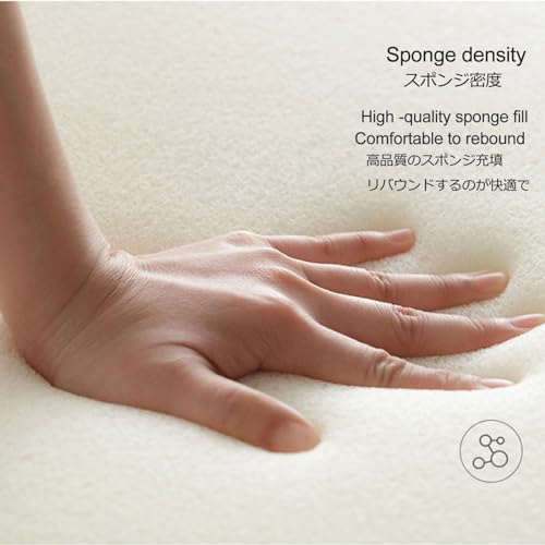 Nursery Rocking Chair Teddy Upholstered Glider,Modern Glider Rocker with Metal Base,Comfy Recliner Chair with Wide Tufted Backrest,Portable Rocking Lawn Chair Foldable for Living Room, Bedroom (Color