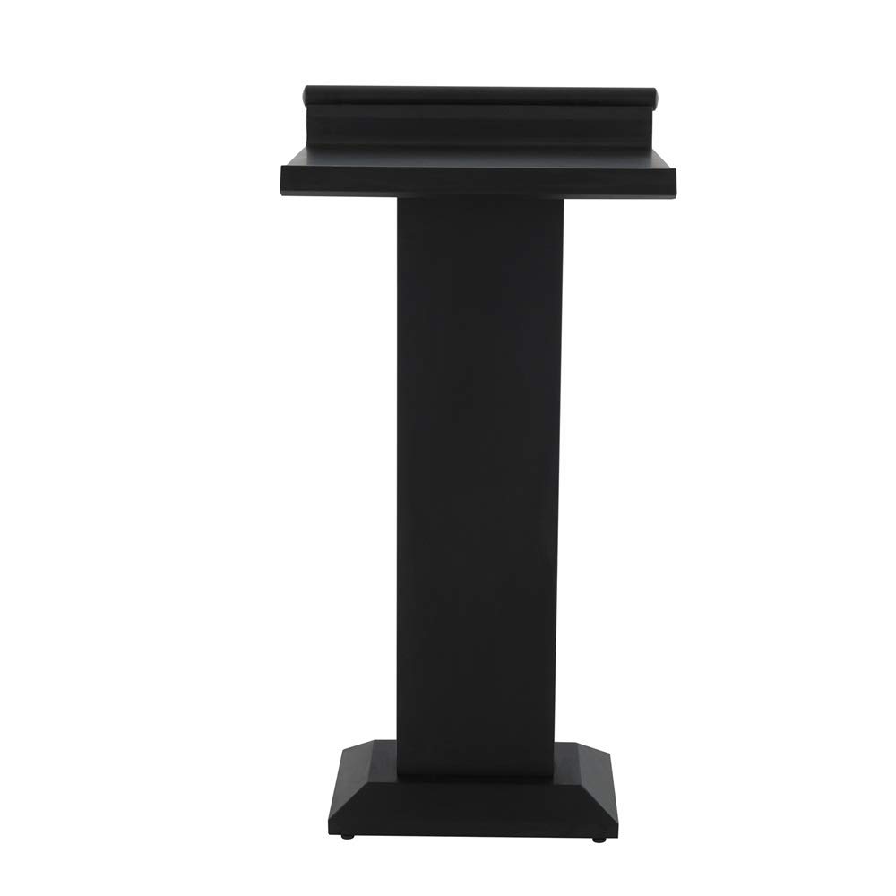 Roedax Rednerpult Aus Holz - Mobiles Podium Mit Ablagefächern Für Präsentationen