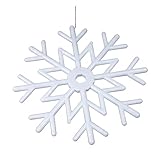 Lampe flocon de neige pour fête de noël : vous pouvez la mettre sur votre arbre de noël, votre plante de jardin, vos fleurs, etc., et brancher l'alimentation, elle sera alors très romantique.