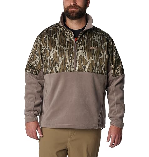 Image of Columbia mens Phg Fleece Overlay 1 /4 Zip