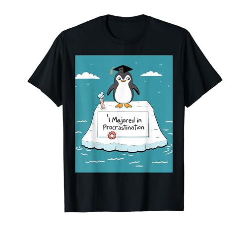 Penguin Grad Iceberg�uI Majored In Procrastination�v�ʔ��� T�V���c