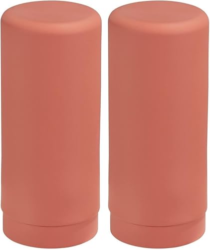 Miniatura 8 de WENKO Easy Squeez-e 54675100 - Dispensador de jabón (0,25 L, nailon de silicona, 2.4 x 5.5 x 2.4 in) Rojo ladrillo,Verde claro,Gris pardo,Negro