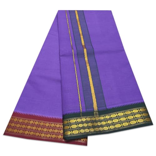 Image of vimayam pure cotton colour Dhoties 9X5
