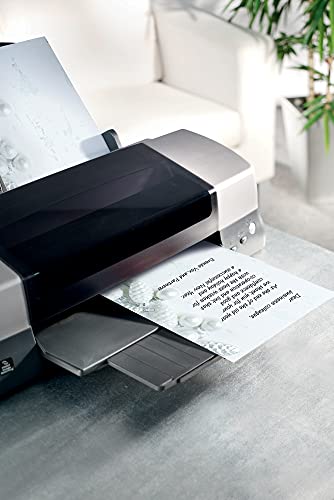 SIGEL DP132 Christmas writing paper, Christmas decorations, 21 x 29.7 cm, 90g / m², White and light gray, 100 sheets - Image 3