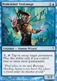 Magic: the Gathering - Rimewind Taskmage - Coldsnap