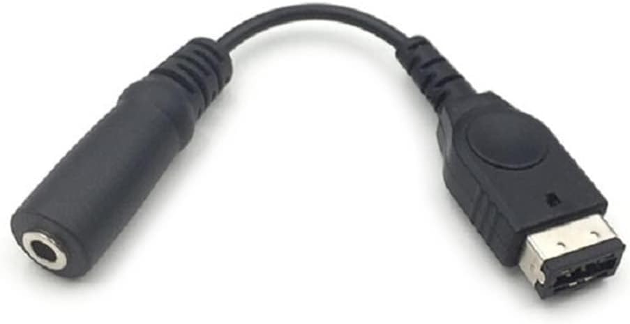 Black 3.5mm Headphone Adapter Cable,for Game boy Advance for GBA-SP Cable，for Game Boy Advance， Accessories