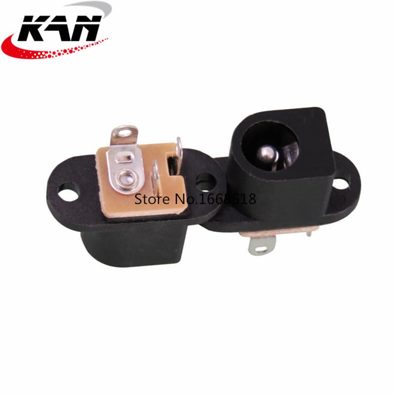 Wiring Connecting Terminals - 50PCS/LOT DC Power Socket Jack DC-016 PIN=2.0 3Pin DIP Needle Size Adaptation 5.5mmx2.1mm Power Female Plug
