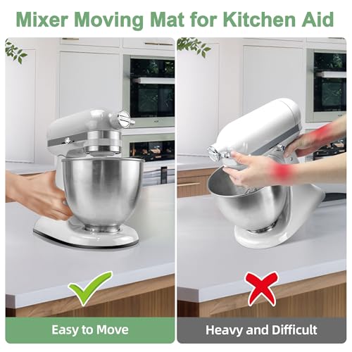 Accesorios de batidora Kitchenaid con tablero deslizante acrílico 4