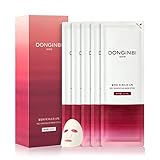 DONGINBI Red Ginseng MI Facial Mask Stick Vital - 5 Facial Mask Sheets, Korean Skincare, Anti-Aging & Anti-Wrinkle Face Mask for Women, Rejuvenate & Protect Skin - By Korea Ginseng Corp