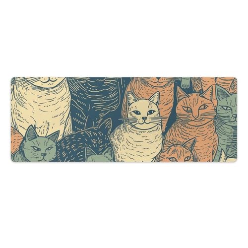 Tapis de souris étanche et antidérapant grand format pour une glisse fluide