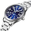LN LENQIN Mens Watches Stainless Steel Waterproof Date Analog Quartz Watch Wrist Watches for Men #2