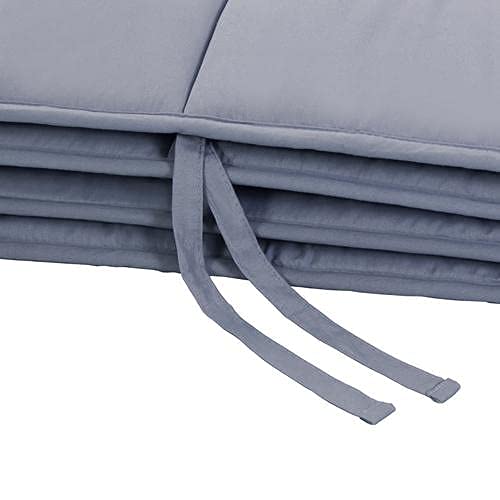 Breathable Baby Crib Liner Bed Bumper Pads Around Cushion Cot Protector Washable Baby Protector Pads Cot Bumper Safe Anti-Bump Baby Bed Bumper Padded Crib Liners for Toddler Boy Girl
