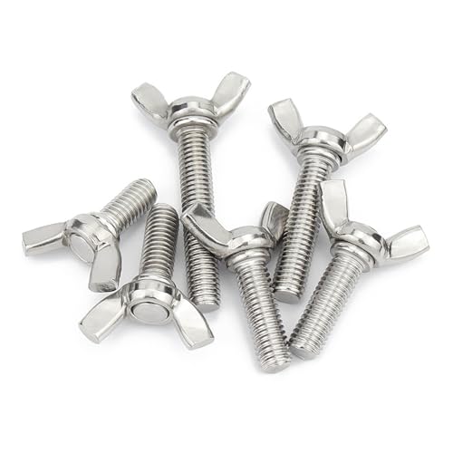 Vis à pouce M10x20mm acier inoxydable 304 pour assemblage rapide sans outil