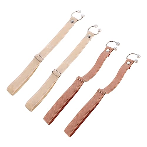 Ipetboom High Heels Anti-slip Shoelaces Detachable Ankle Straps Elastic Lace Holders for Women's Fashion Shoes