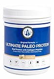 Ultimate Paleo Protein Powder | Premium Grass Fed Beef Protein with Collagen Peptides | Paleo...