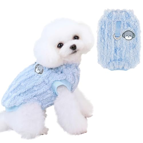ACTOYS Jersey para Perros, Sudadera Perro, Jersey Perro Pequeño, Ropa para Perros, Suéter para Mascotas, Suéter de Felpa para Mascotas para Perros y Gatos Medianos Pequeños
