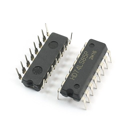 Aexit 74LS85 2.54mm DIP Switches 16Pin DIP16 Mounting 4-Bit Comparator IC Chip SP3T DIP Switches 2 Pcs