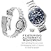 SEIKO SRPD51 Automatic Watch for Men - 5 Sports - Blue Sunray Dial, Day/Date Calendar, LumiBrite Hands and Markers, and Rotating Bezel, 100m Water-Resistant