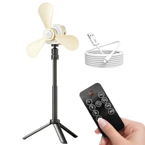 Ventilador de techo camping contra el calor en dormitorios garajes y exteriores