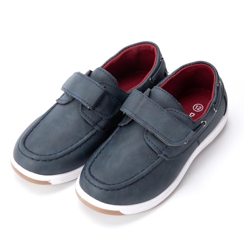 Image of Boys Loafers Kids Casual Boat Shoes School Boys Dress Shoes