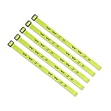 (5) Pack - W.W.J.D. Bracelets - 22 Individual Colors to Choose from - Mix and Match (Yellow)