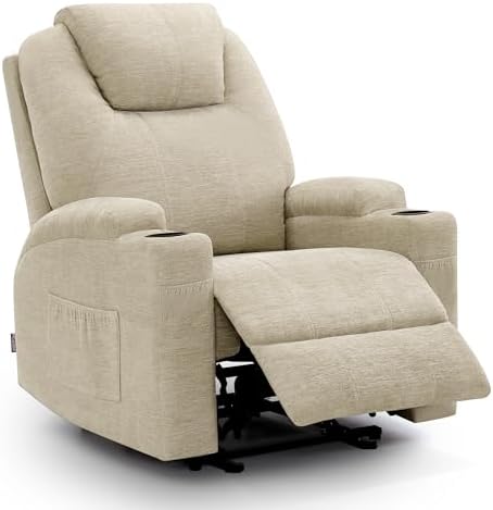 M MCombo Fauteuil Relaxation Électrique Massаж TV Fonction Inclin...