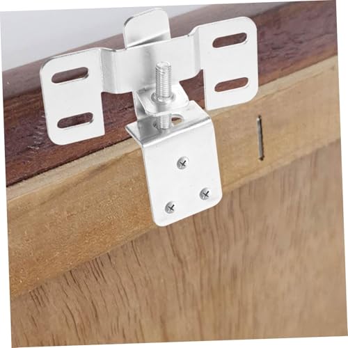Image of 6pcs Adjustable Picture Frame Hanging Kit Heavy-Duty Hooks for Art and Large Frames Easy Installation Picture Hanging Hardware for Secure Wall Display